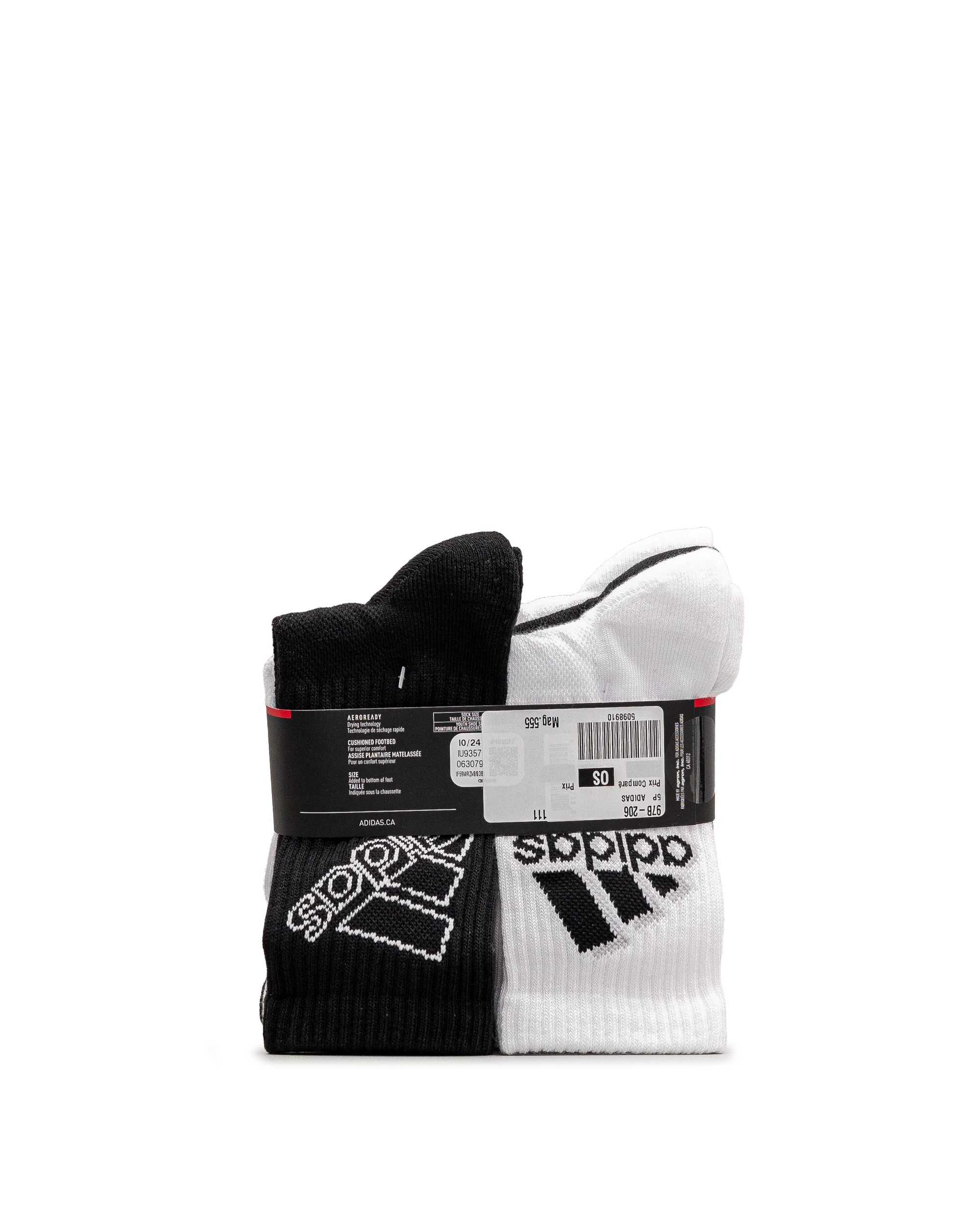 6 pack crew kids  - Blanc&noir - #97B-206 - Image 3