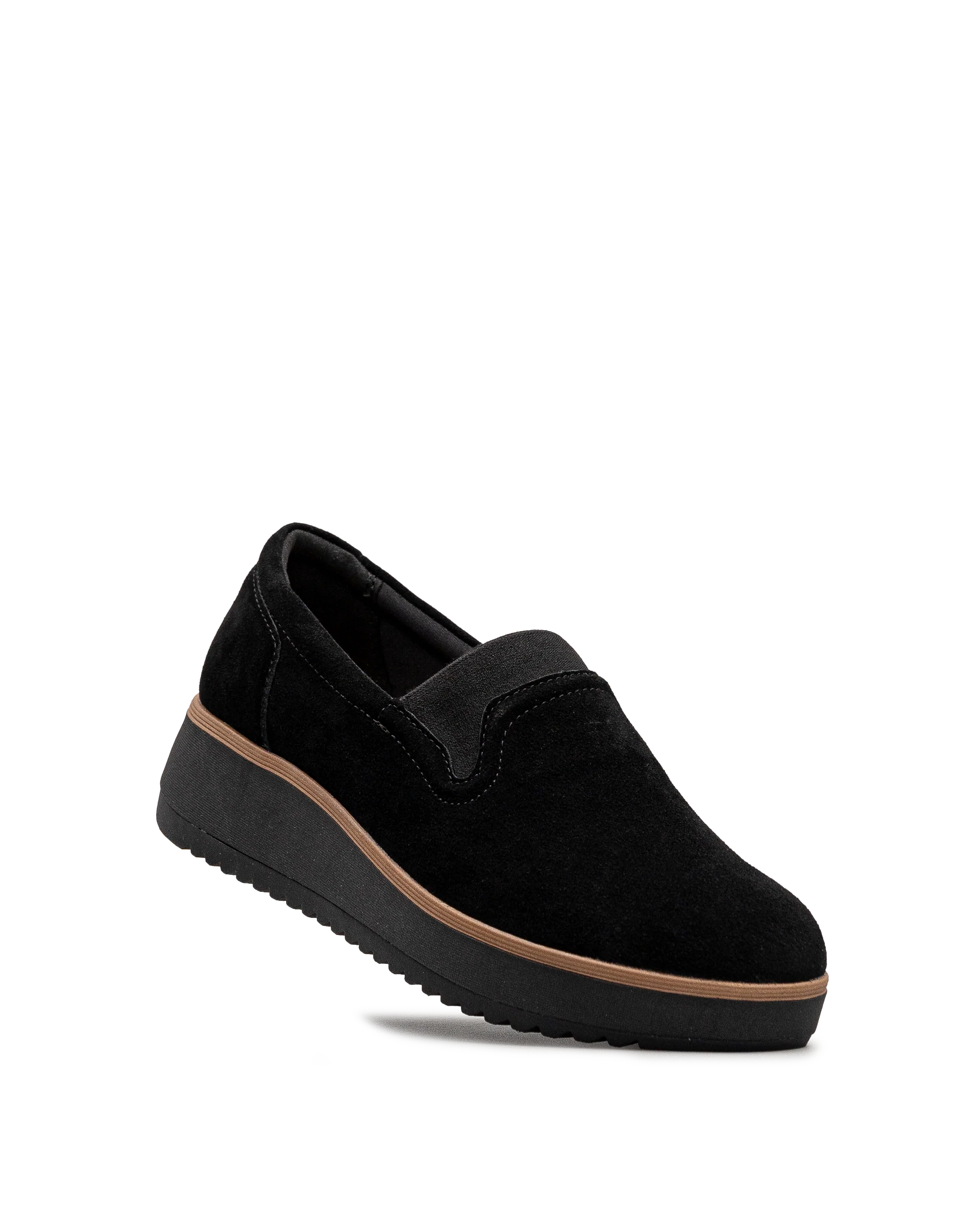 Zylah sky w - Noir suede - #15H-209