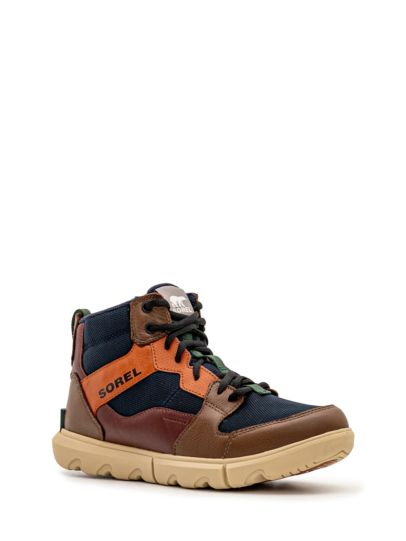 Explorer sneaker mid wp  - Brun - #21Y-43 - Image 2